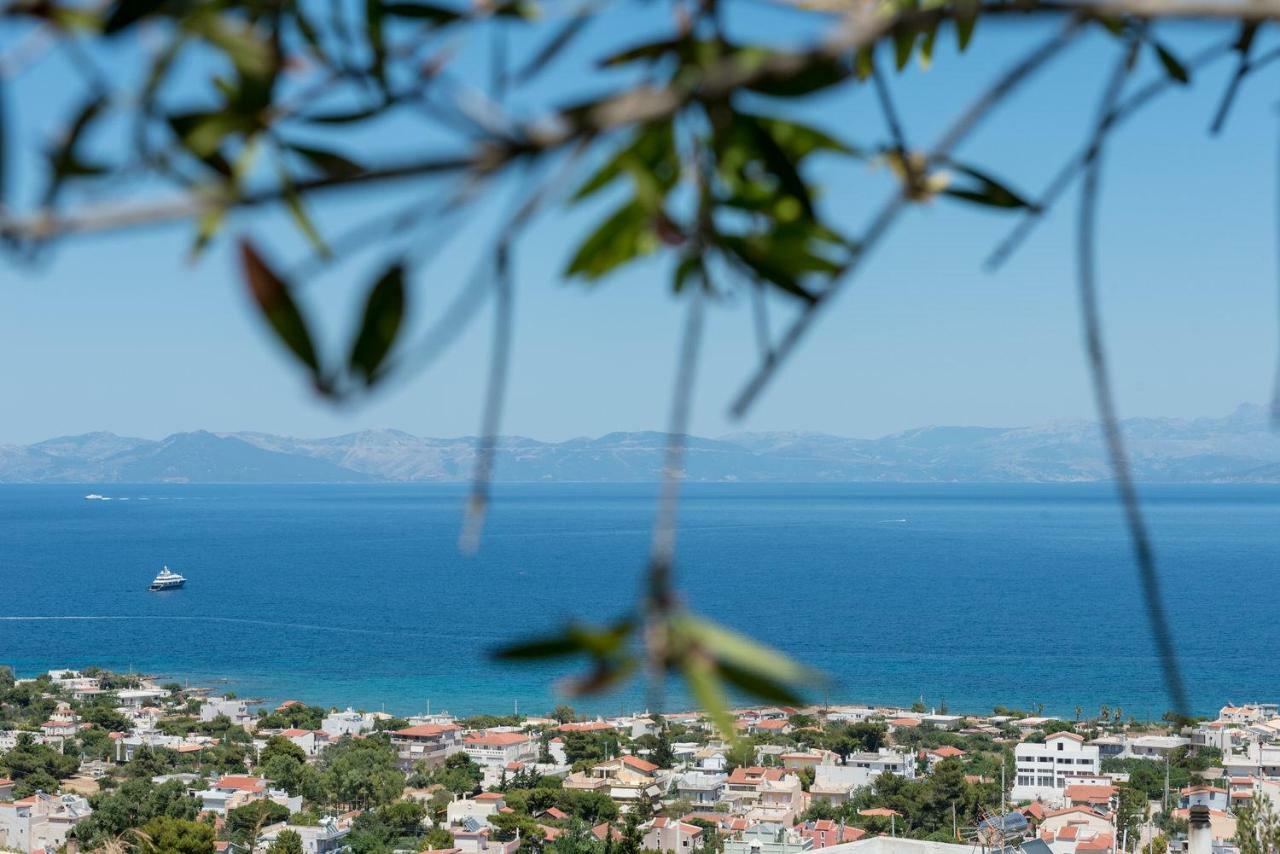 Harris Elegant House Superb View Near Airport Artemida (Attica) Exterior foto