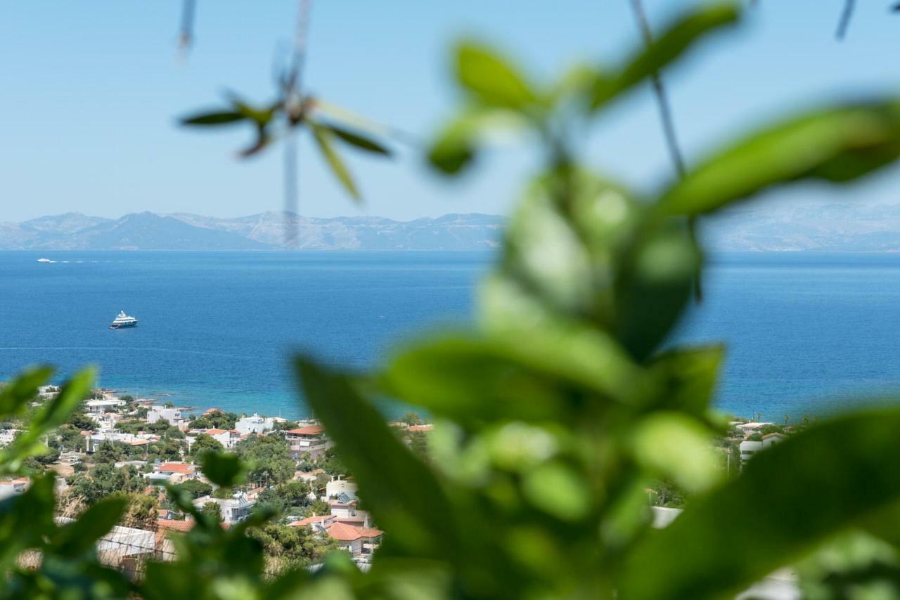 Harris Elegant House Superb View Near Airport Artemida (Attica) Exterior foto